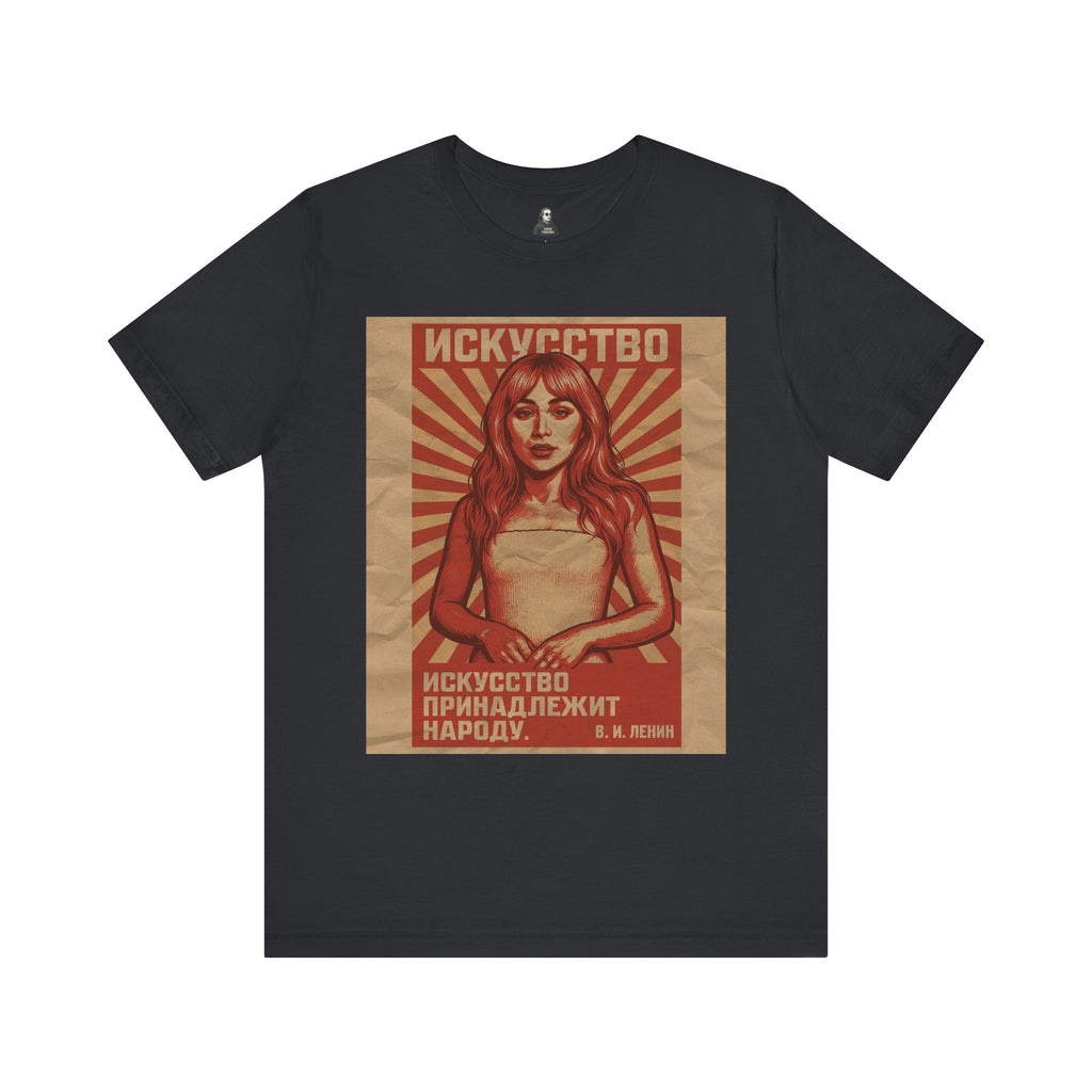 Girly pop communist t-shirt