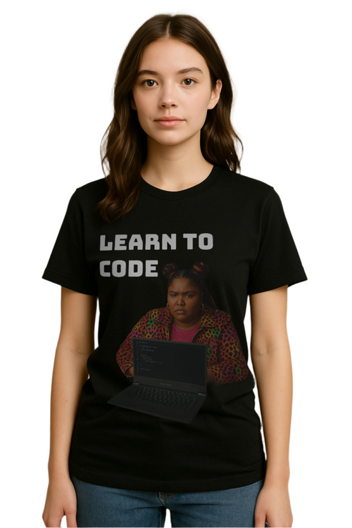 Learn to code t-shirt