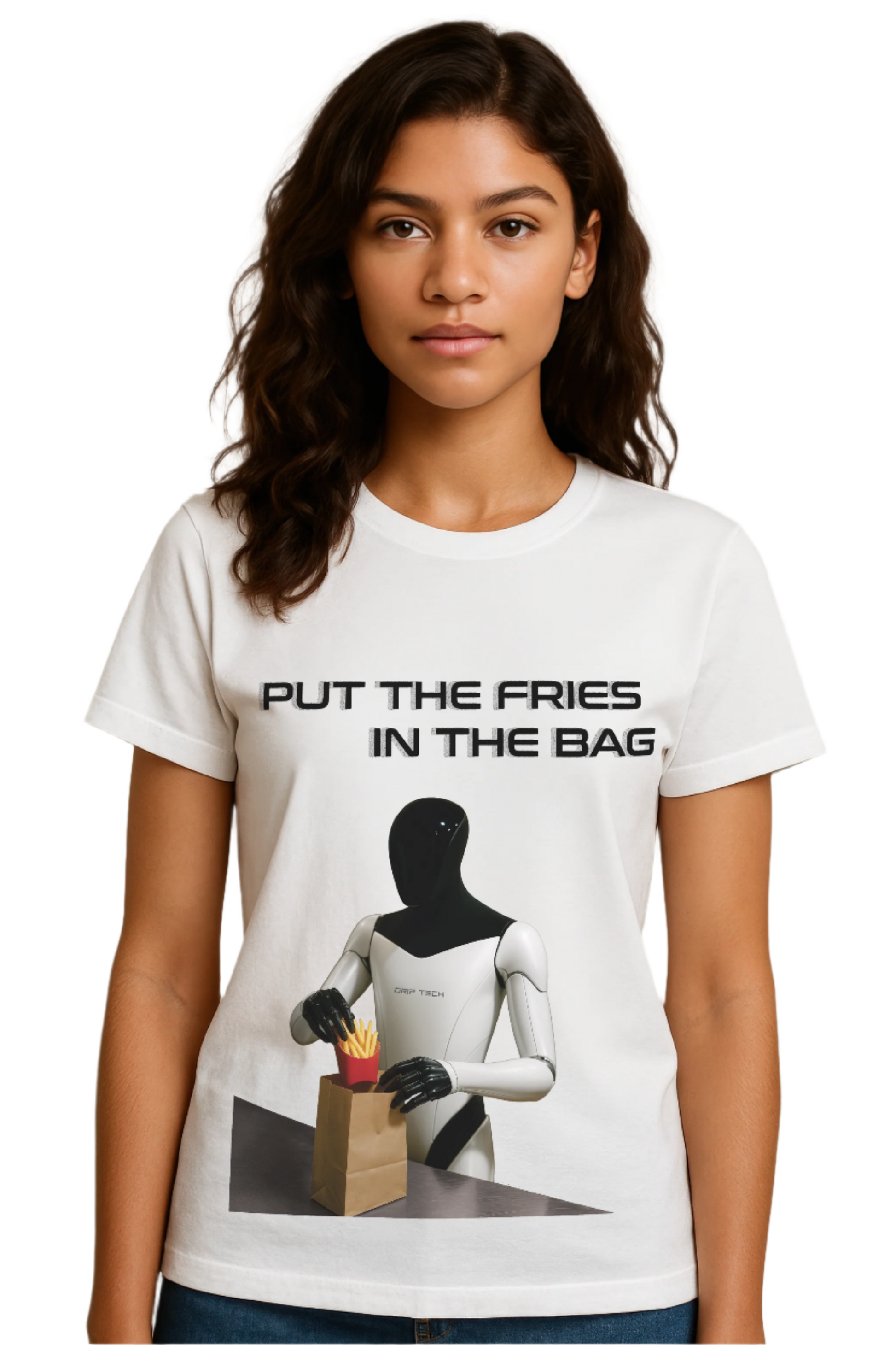 Put the fries in the bag t-shirt